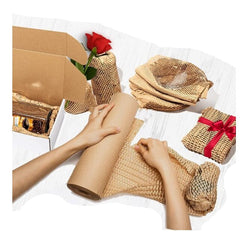 12" HONEYCOMB KRAFT PAPER ROLL PAKISTAN | ECO PACKAGING