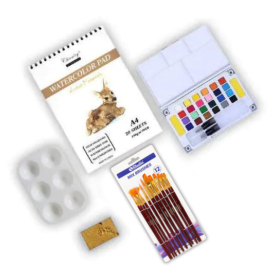 Artist Watercolor Painting Set (Kit)