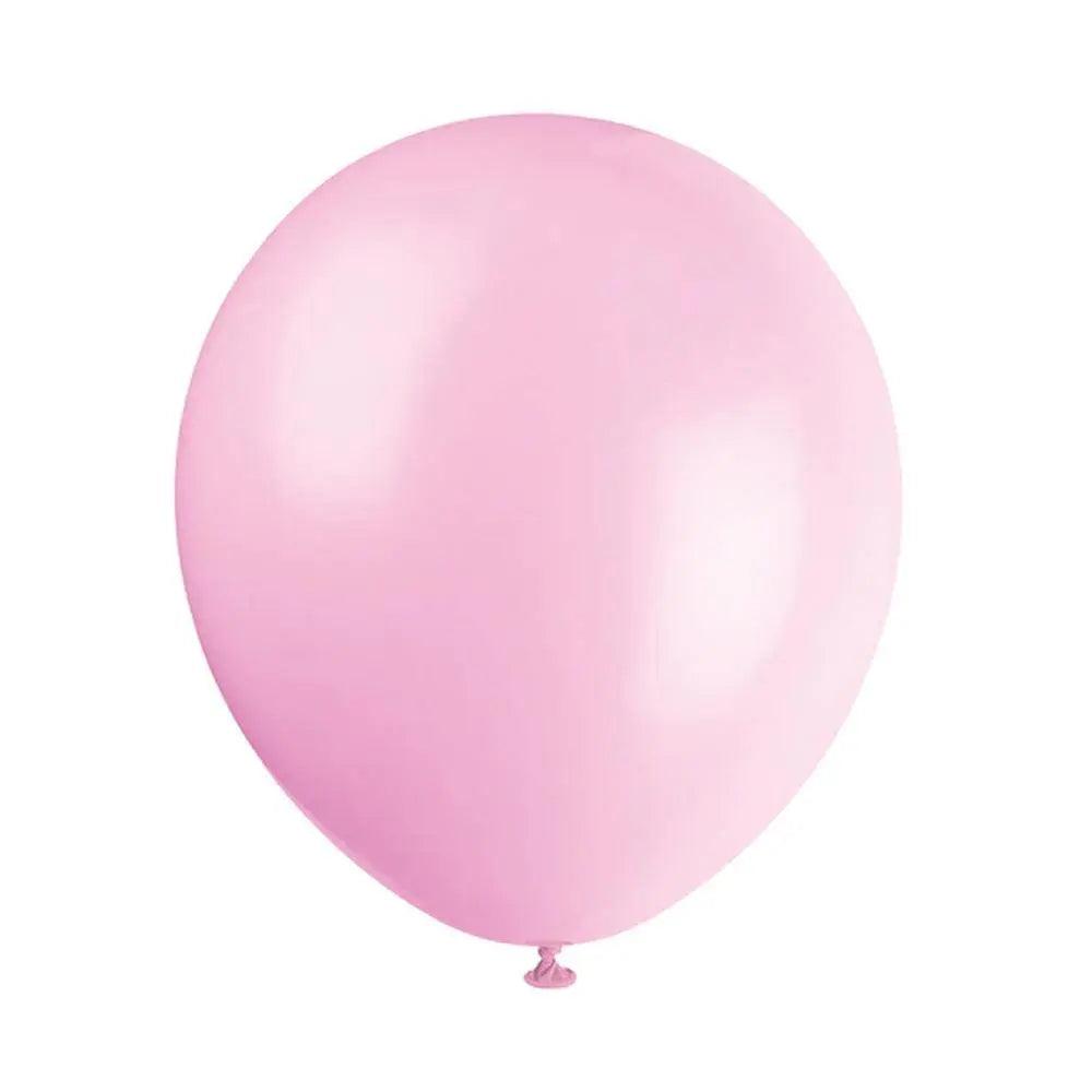 Birthday Parties Simple Balloon Pink - 100 Pcs (B-09) The Stationers