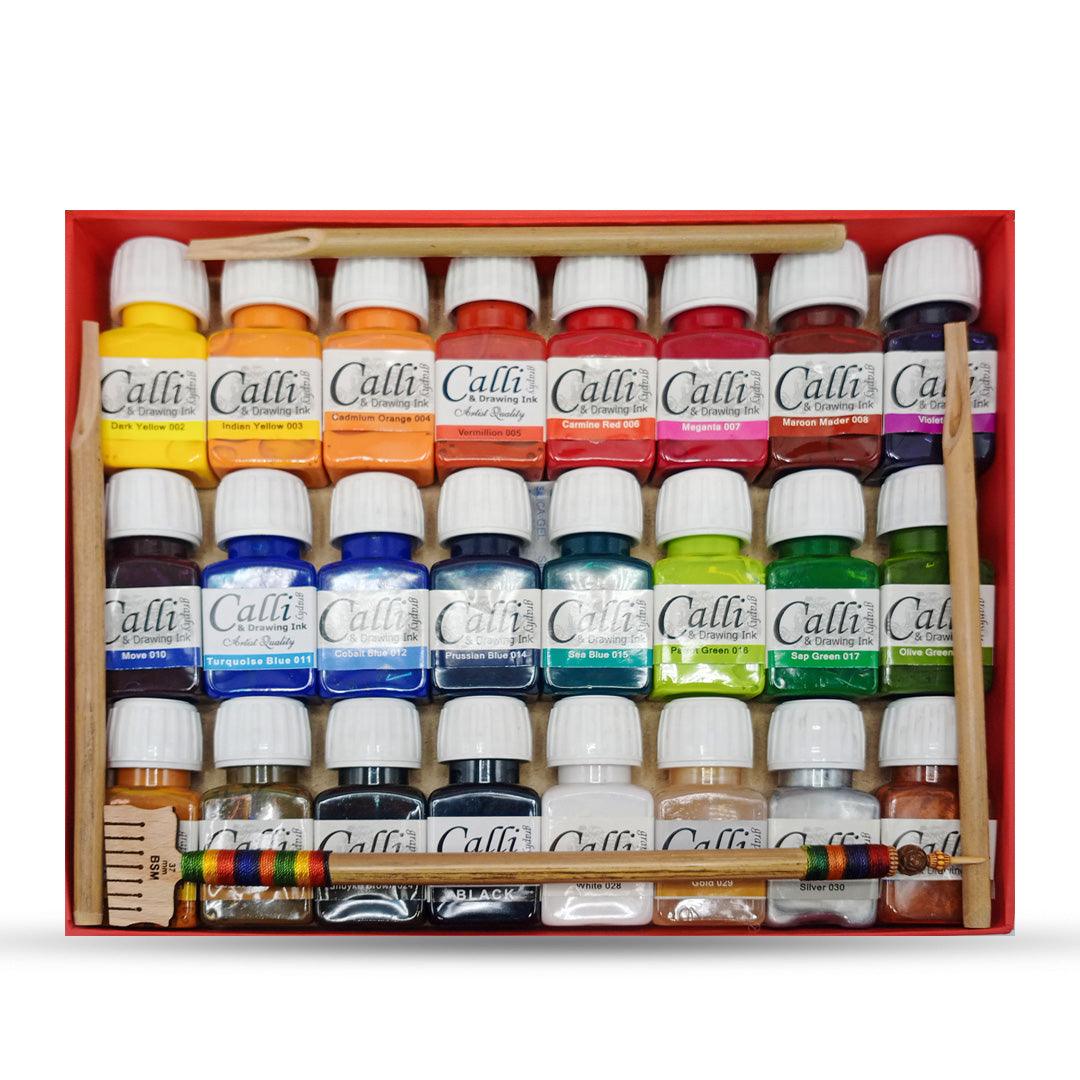 Calligrpahy Ink Set 24 Pcs The Stationers