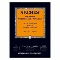 Canson Arches Spiral Pad Rough Grain 300gsm 12 Sheet The Stationers