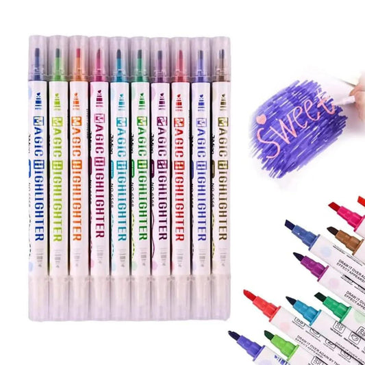 Colour Change Marker 10 Pcs - The Stationers