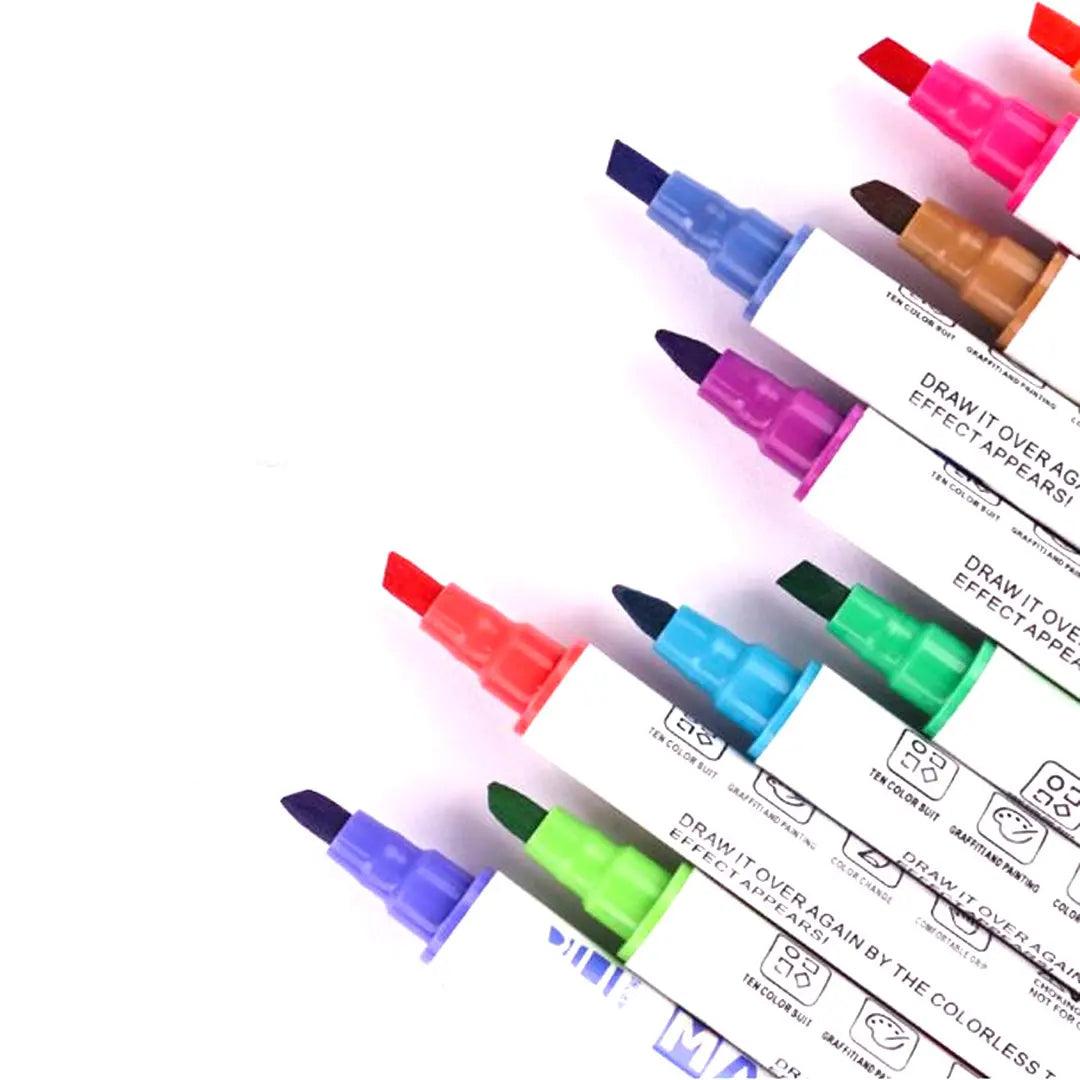 Colour Change Marker 10 Pcs - The Stationers