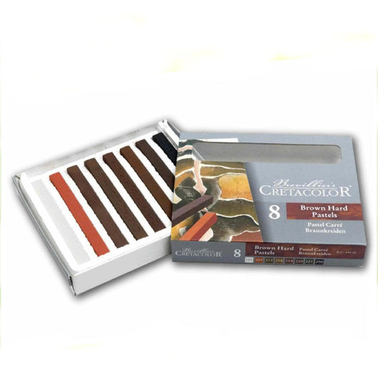 CRETACOLOR BROWN CHALKS 8 PIECES The Stationers