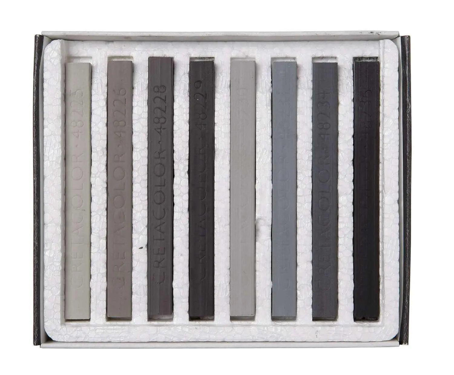 Cretacolor Hard Pastels In Grey Tones Set of 8 Pcs The Stationers