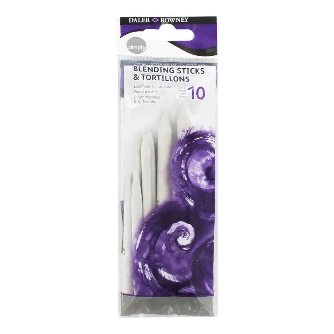 DALER ROWNEY Simply Blending Stick set of 10pc The Stationers