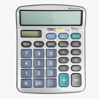 Deli 12-Digit Desk Calculator M19810 The Stationers