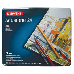 Derwent Aquatone 24 Tin The Stationers