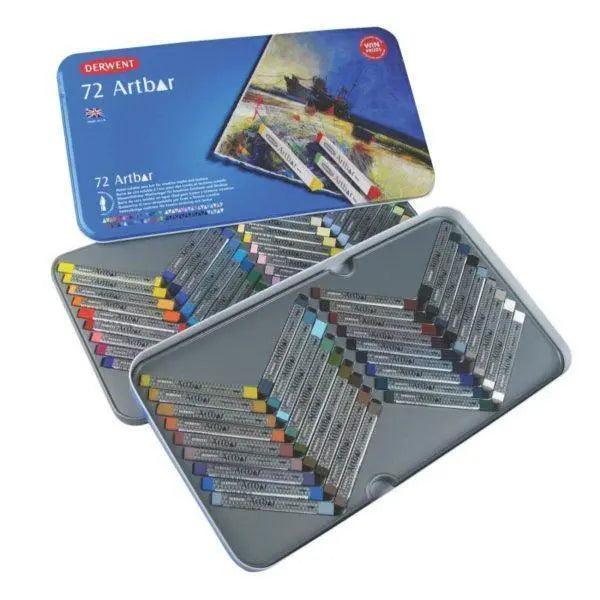 Derwent Artbar Oil Pastel Tin Pack Sets The Stationers