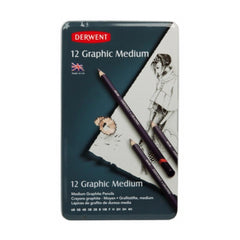 Derwent graphic pencils Set 12 The Stationers