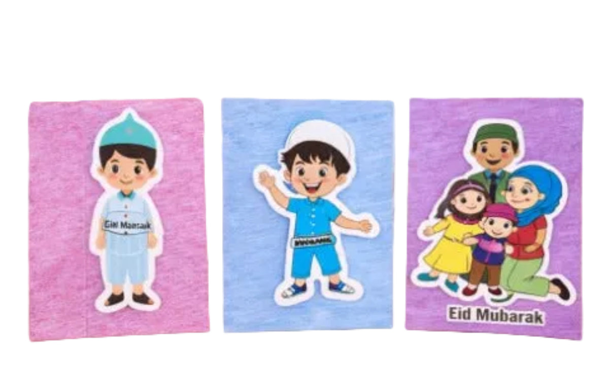 Eid Mubarak Small Envelope  Decorative Eidi Envelope Pack Of 6