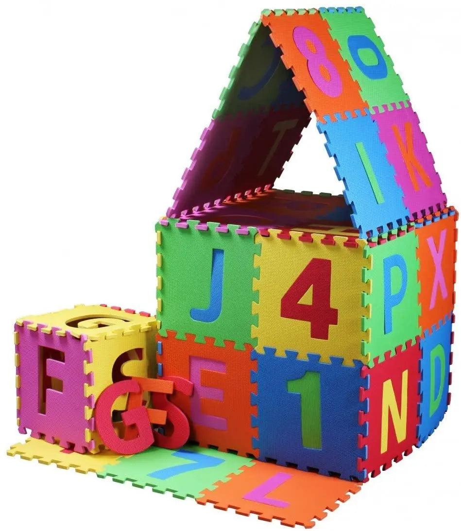 Eva Puzzle Foaming Mat Alphabet and Numbers The Stationers