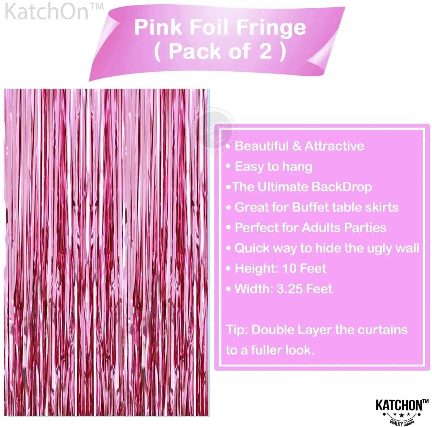 Foil Fringe Curtain - 3.2 x 6 Feet The Stationers