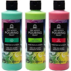 Folk Art Pre Mixed Pouring Paints In 236ML The Stationers
