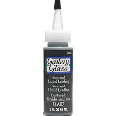 Gallery Glass Liquid Lead 59ml for Creating Outlines on Glass The Stationers