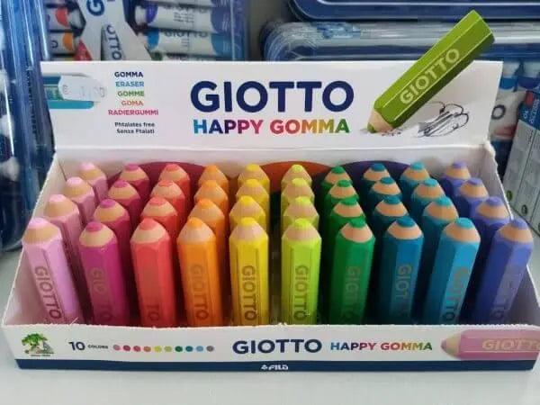 Giotto Happy Gomma Eraser Jumbo Size Single Piece The Stationers