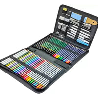 Keep Smiling 75 Pieces Professional Drawing Pencils and Sketching Pencil Set Kit for Artist The Stationers