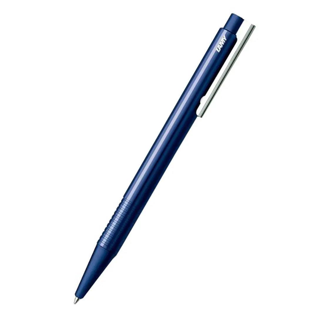 Lamy Logo Medium Nib Ballpoint Pen Blue (4026549) The Stationers