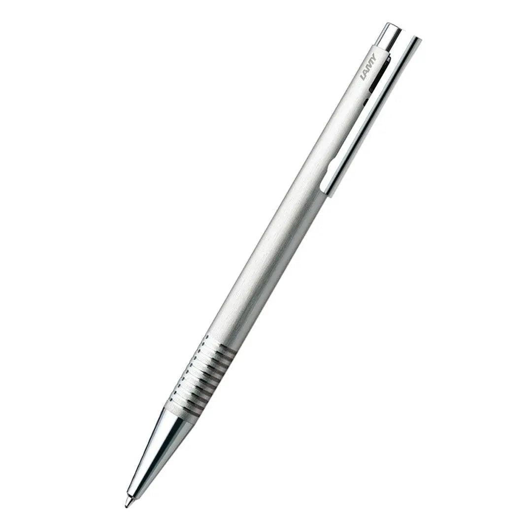 Lamy Logo Medium Nib Ballpoint Pen Grey (4000860) The Stationers