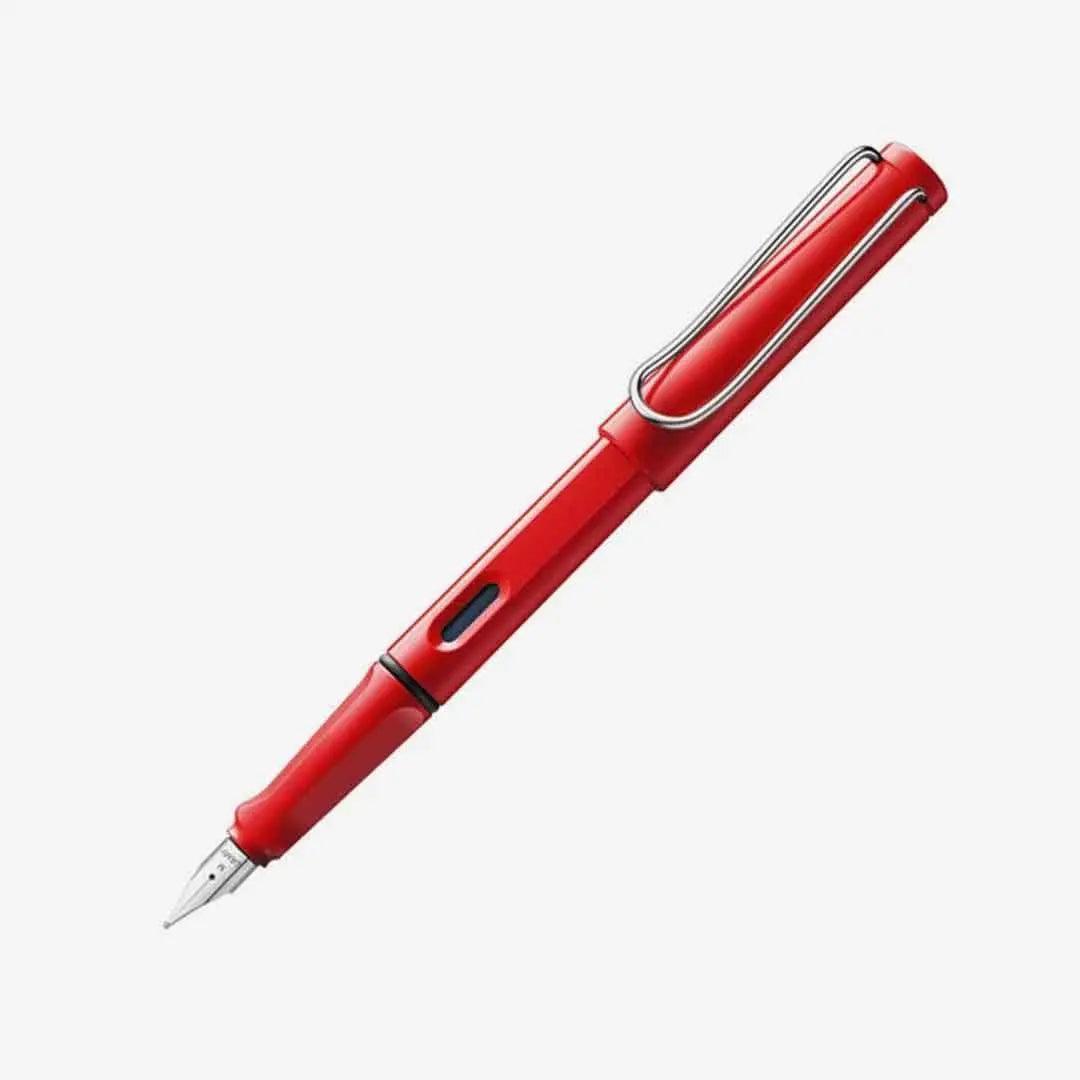 Lamy Safari Fountain Pen Red The Stationers