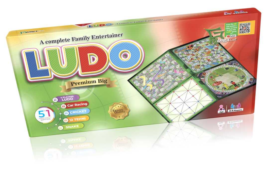 LUDO - 5 in 1 | Premium Big The Stationers