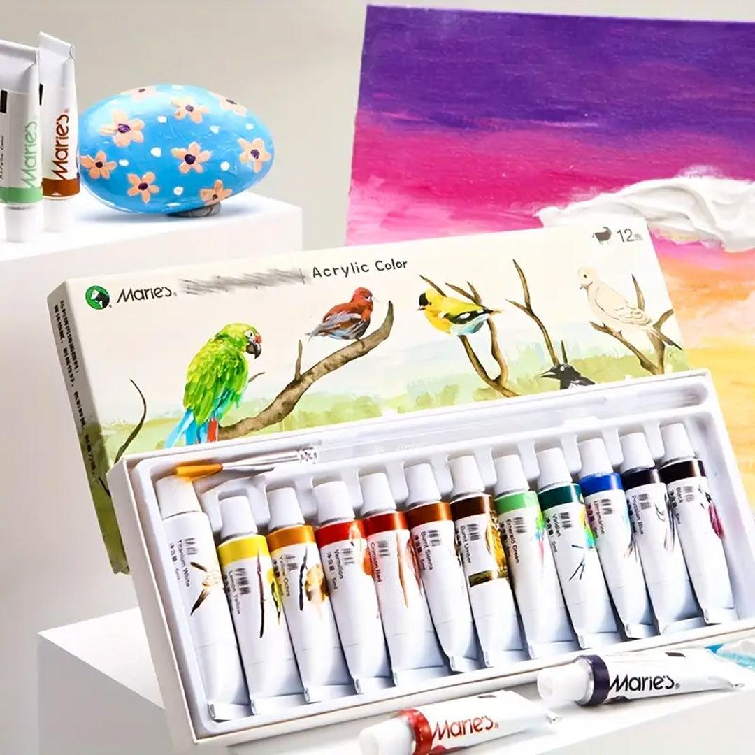 Marie's Vibrant Acrylic Paint X 5ml - The Stationers
