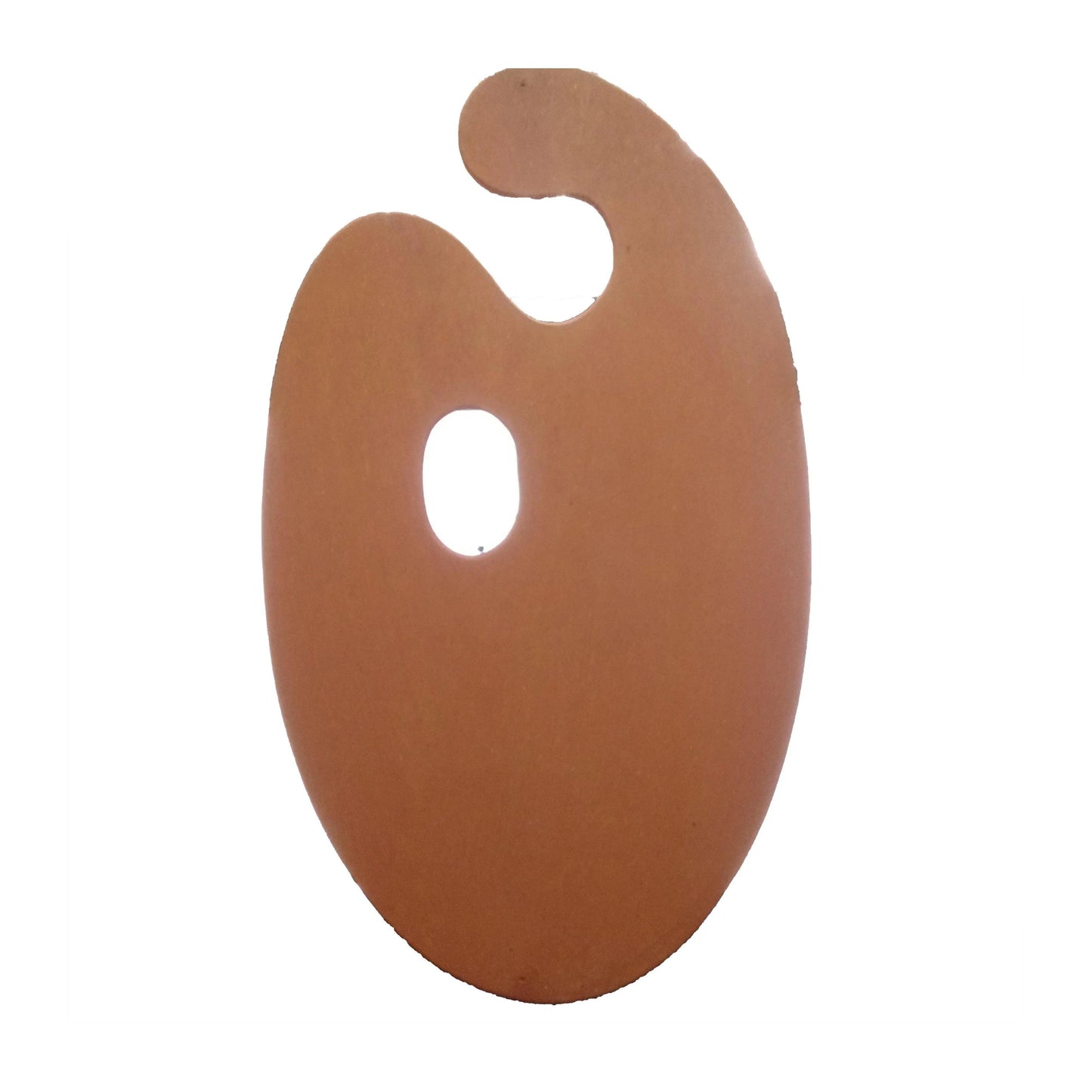 Medium Oval Shape Painting Palette Wooden The Stationers