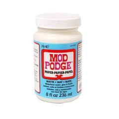 Mod Podge Paper Matt Glue 236ml  ( Acid Free ) The Stationers