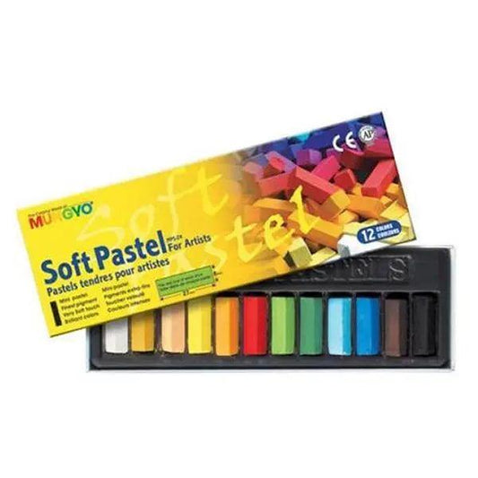 mungyo Soft Pastel 12 Half The Stationers