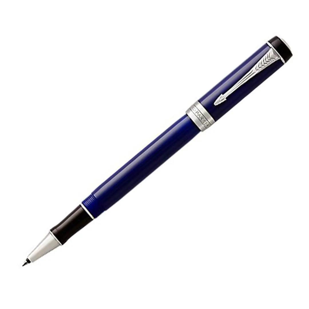Parker Duofold Classic Core Lapis Blue CT International Rollerball Pen The Stationers