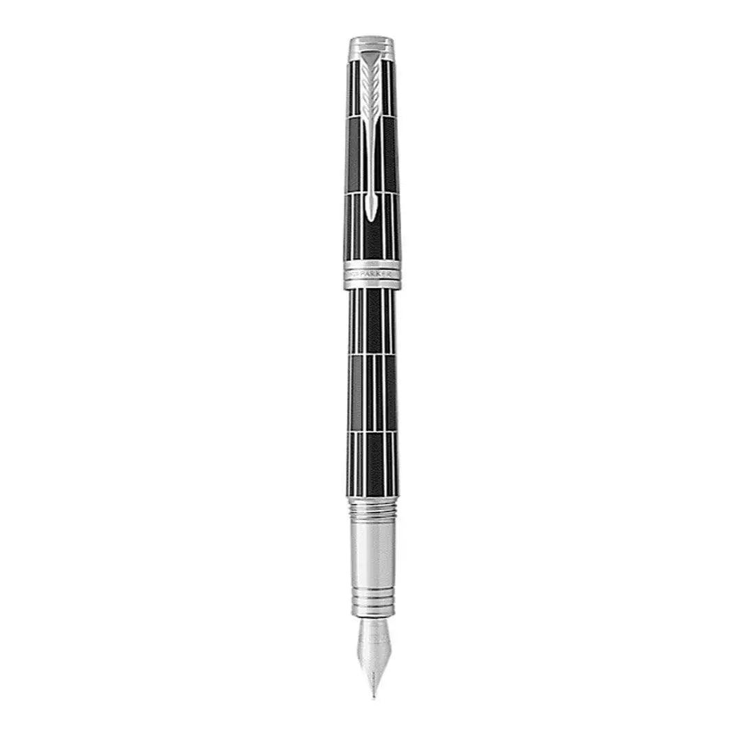 Parker Premier Luxury Black CT Pen The Stationers