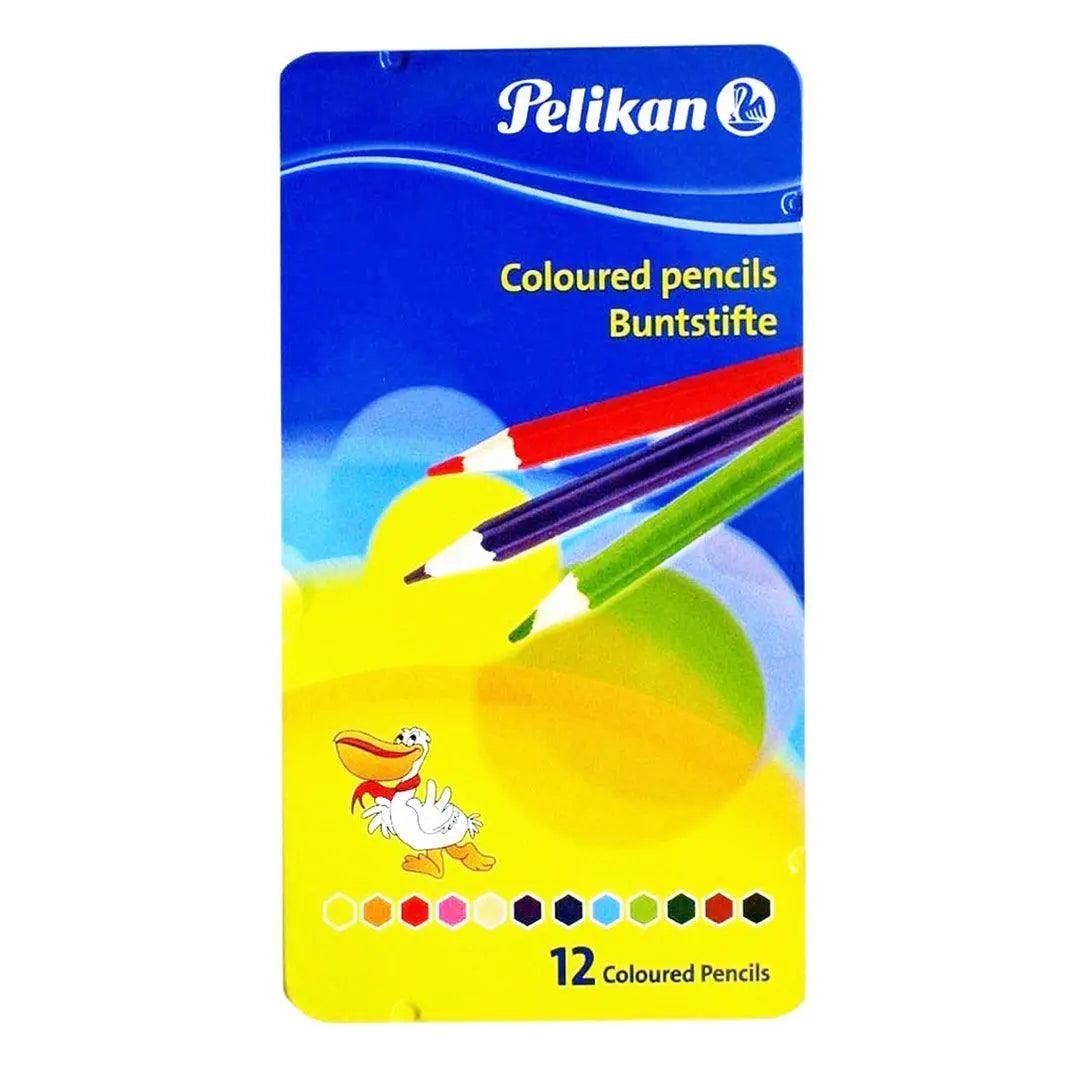 PELIKAN 12 Color Pencil Matel Box The Stationers