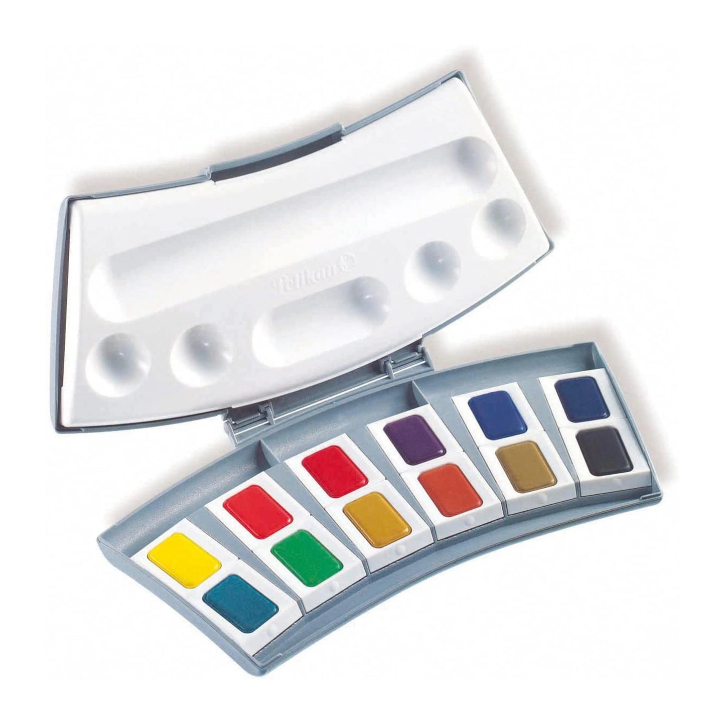 Pelikan Transparent Watercolor Paint Set, 12 Colors (721886) The Stationers