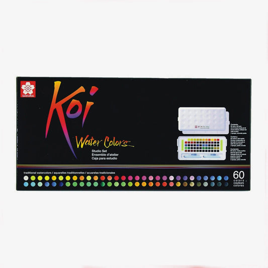 Sakura Koi Watercolor Set Of 60 The Stationers