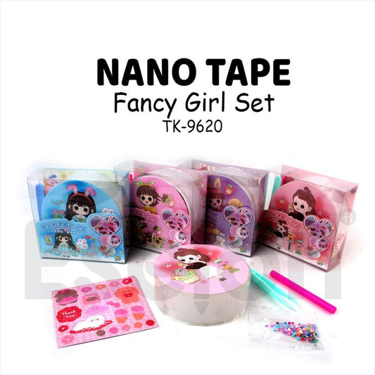 Nano Double Tape Set TK9620 / DIY BUBBLE NANO TAPE BLOW can be blown
