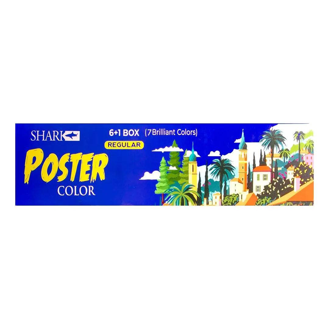 Shark 6+1 Regular Poster Color The Stationers