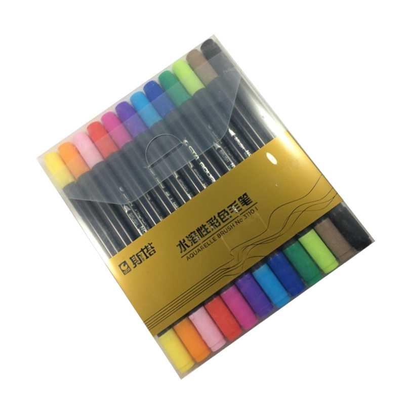 STA Aquarelle Brush Marker Packs The Stationers