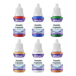 Studio Metallic Alcohol Pigments for resin (6Pc) The Stationers