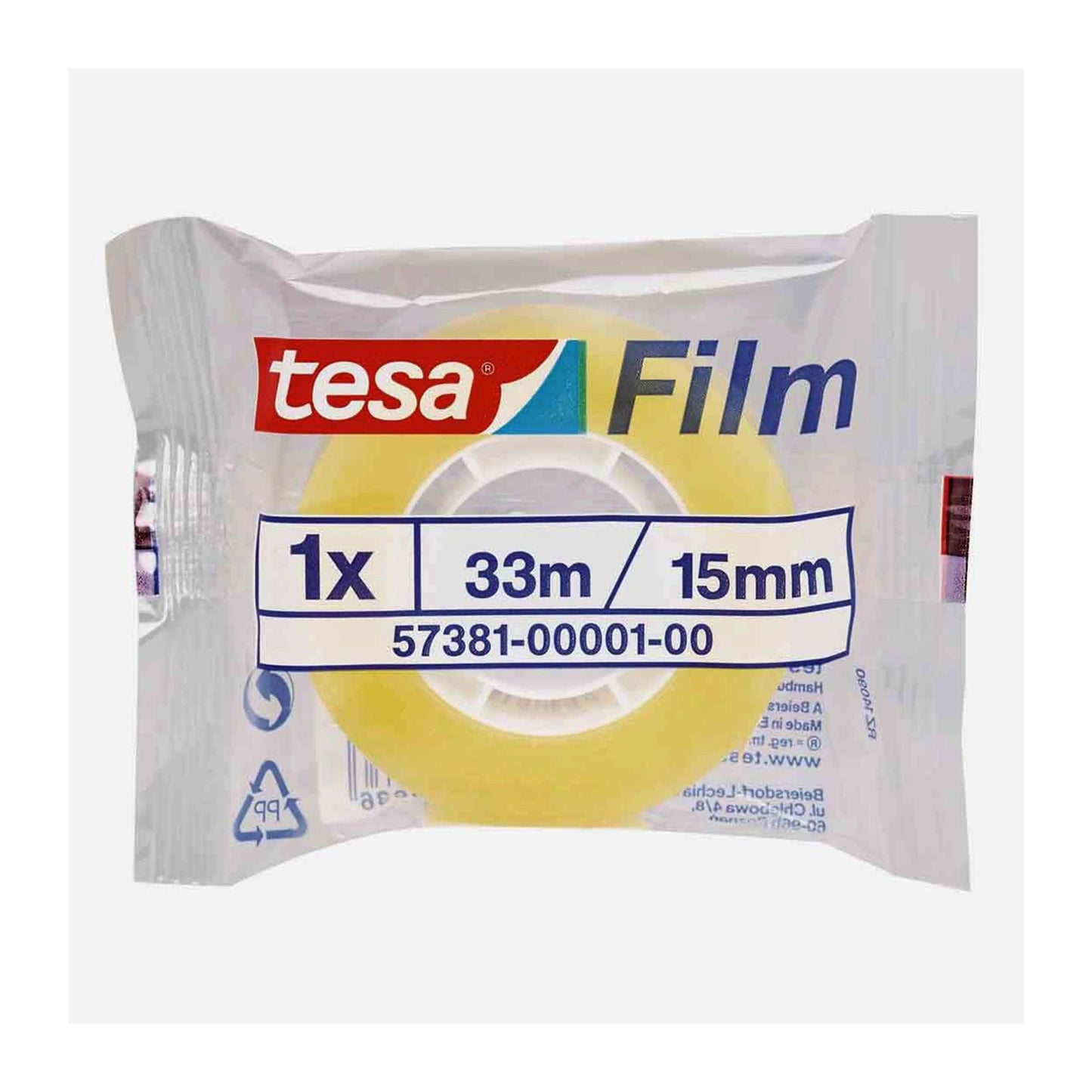 Tesa Film Tape 15mm x 33 Meter Pack Of 10 The Stationers