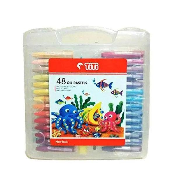 Titi Oil Pastels Set 48 Pcs The Stationers