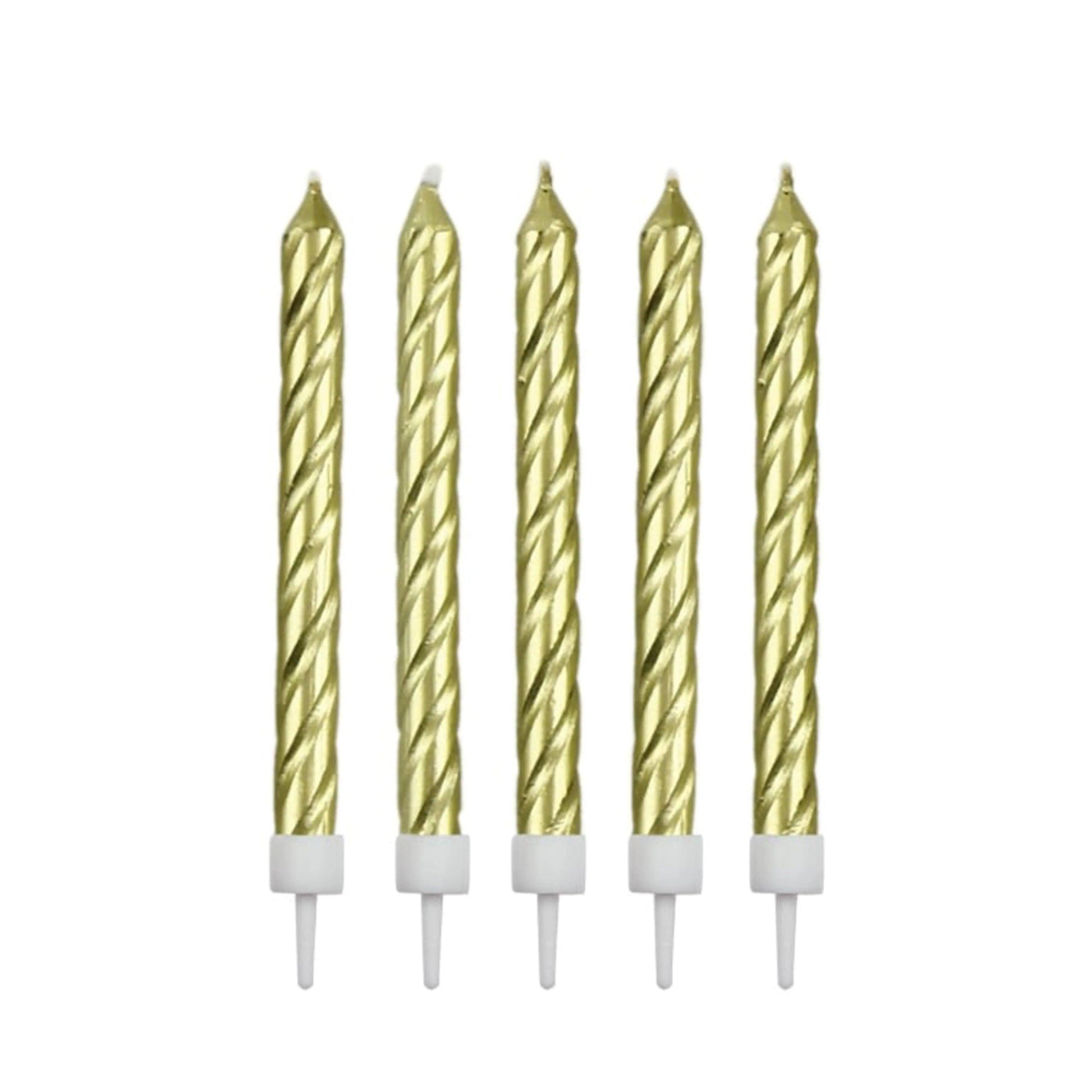 Twist Birthday Candles (10 Pack) thestationers