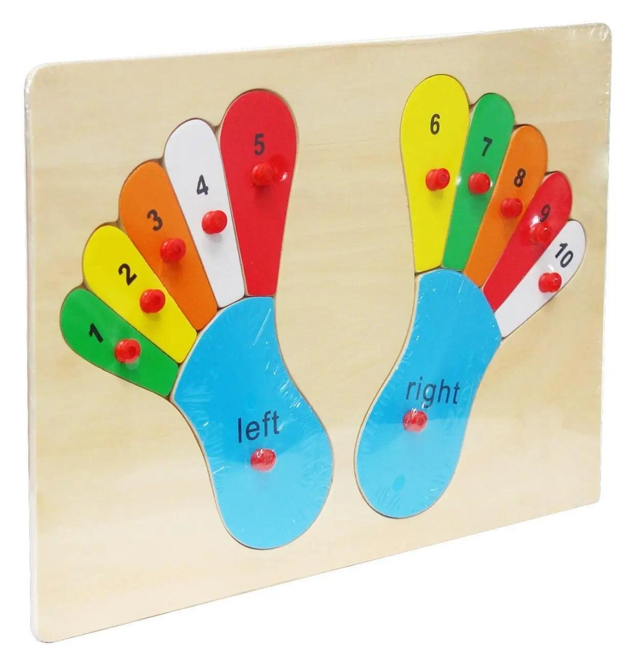 Wooden Feet Puzzle Board The Stationers