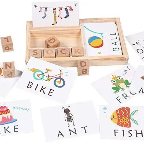 Wooden Matching Letter Game The Stationers