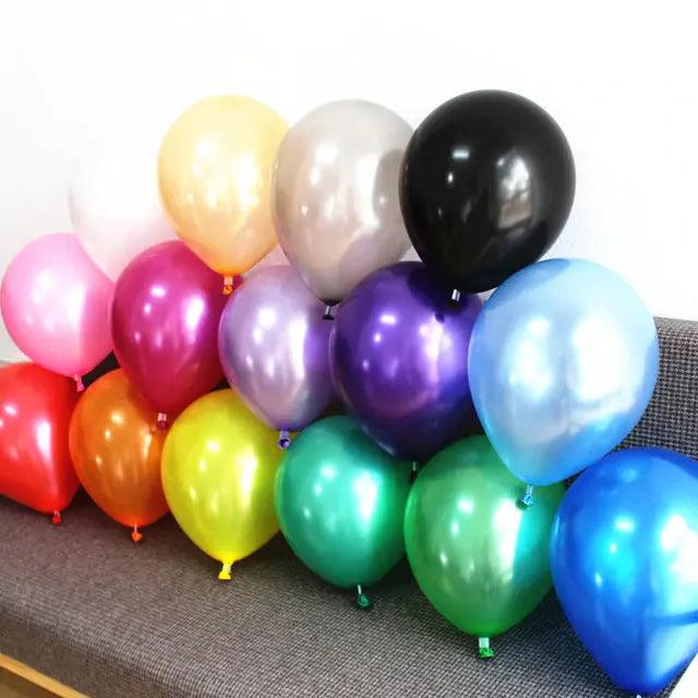 50 Pcs High Quality Single color Latex Balloons The Stationers