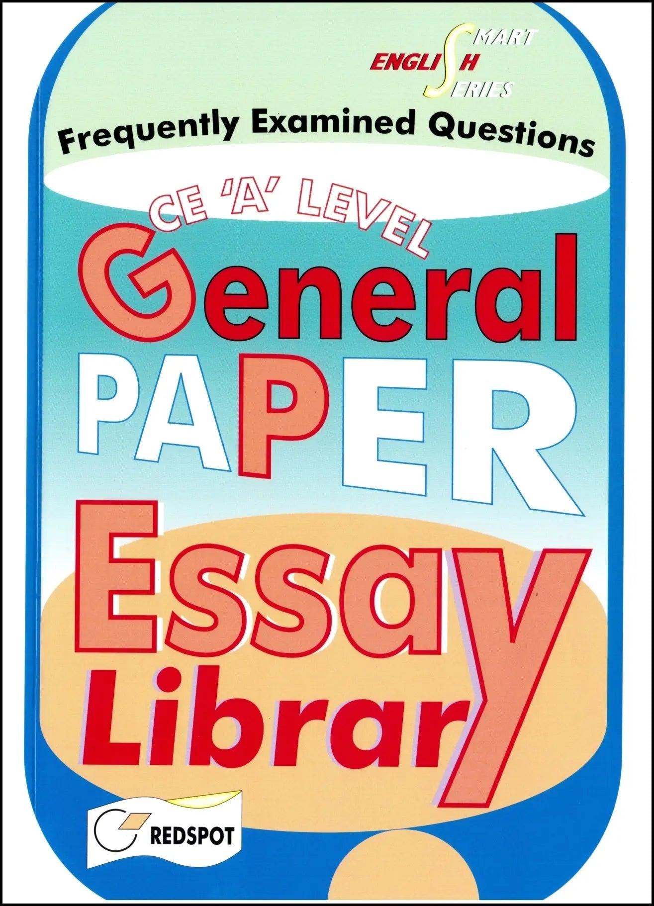 A Level General Paper Essay Library The Stationers