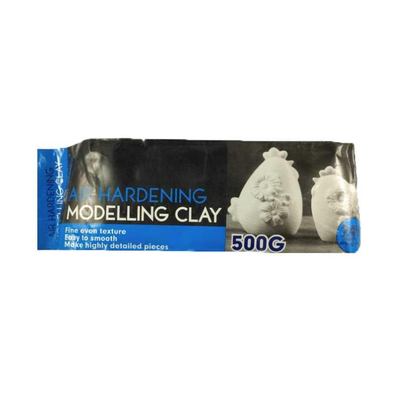 Air drying Modelling Clay 500g A0629  - White The Stationers