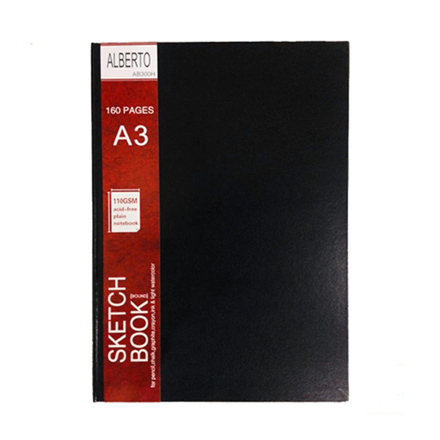 Alberto A3 Sketchbook 160gsm For Artist The Stationers