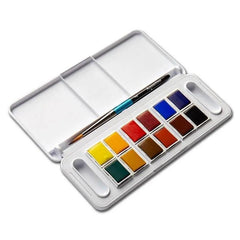 Aquafine Transparent Watercolor Travel set of 12 pcs The Stationers