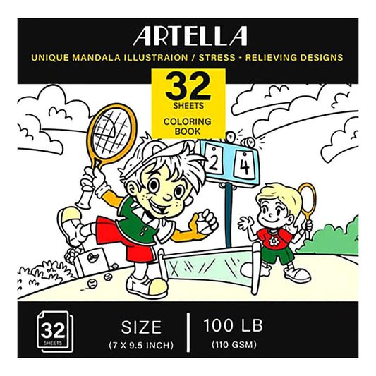 ARTELLA Coloring Book The Stationers