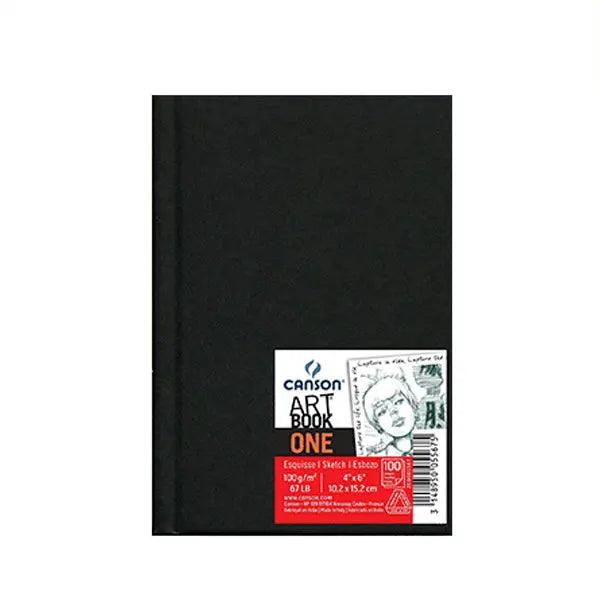 Canson ArtBook ONE Sketchbook 100 Sheets - 100Gsm The Stationers